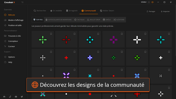 Crosshair X screenshot