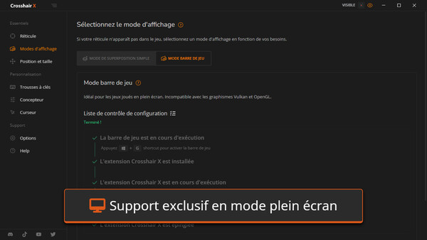 Crosshair X screenshot