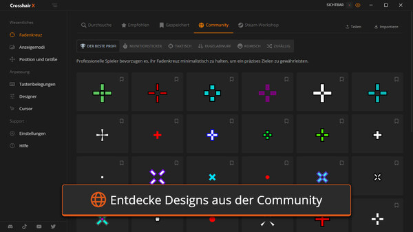 Crosshair X screenshot
