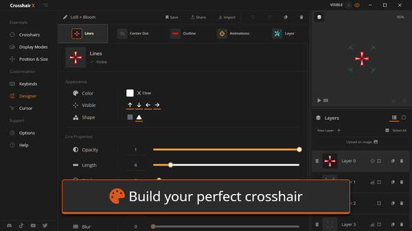 Crosshair X screenshot 1