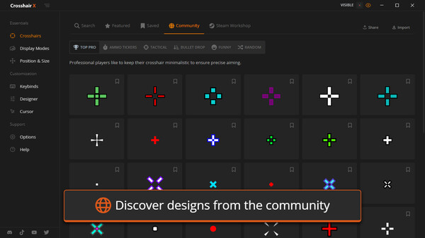 Crosshair X screenshot