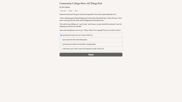 Скриншот Community College Hero: All Things End — 5