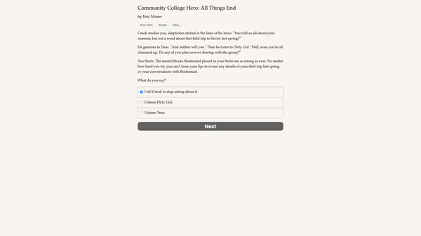 Скриншот Community College Hero: All Things End — 3