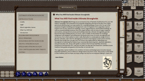 Fantasy Grounds - Ultimate Strongholds