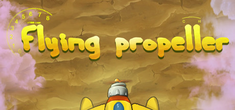 Flying propeller banner