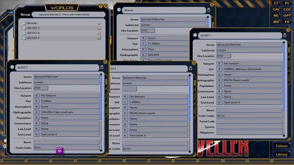 Fantasy Grounds - Spinward Marches 2: The Lunion Shield Worlds