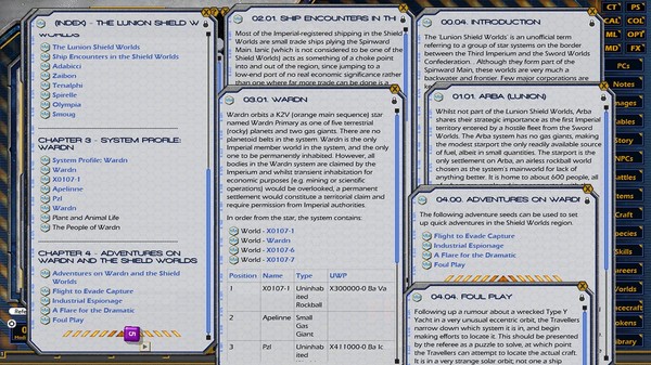 Fantasy Grounds - Spinward Marches 2: The Lunion Shield Worlds