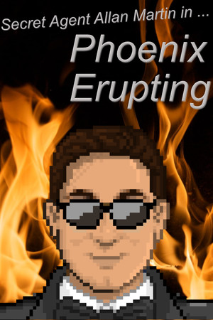 Обложка Secret Agent Allan Martin in ... Phoenix Erupting