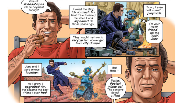 Beyond a Steel Sky Prologue Comic Book