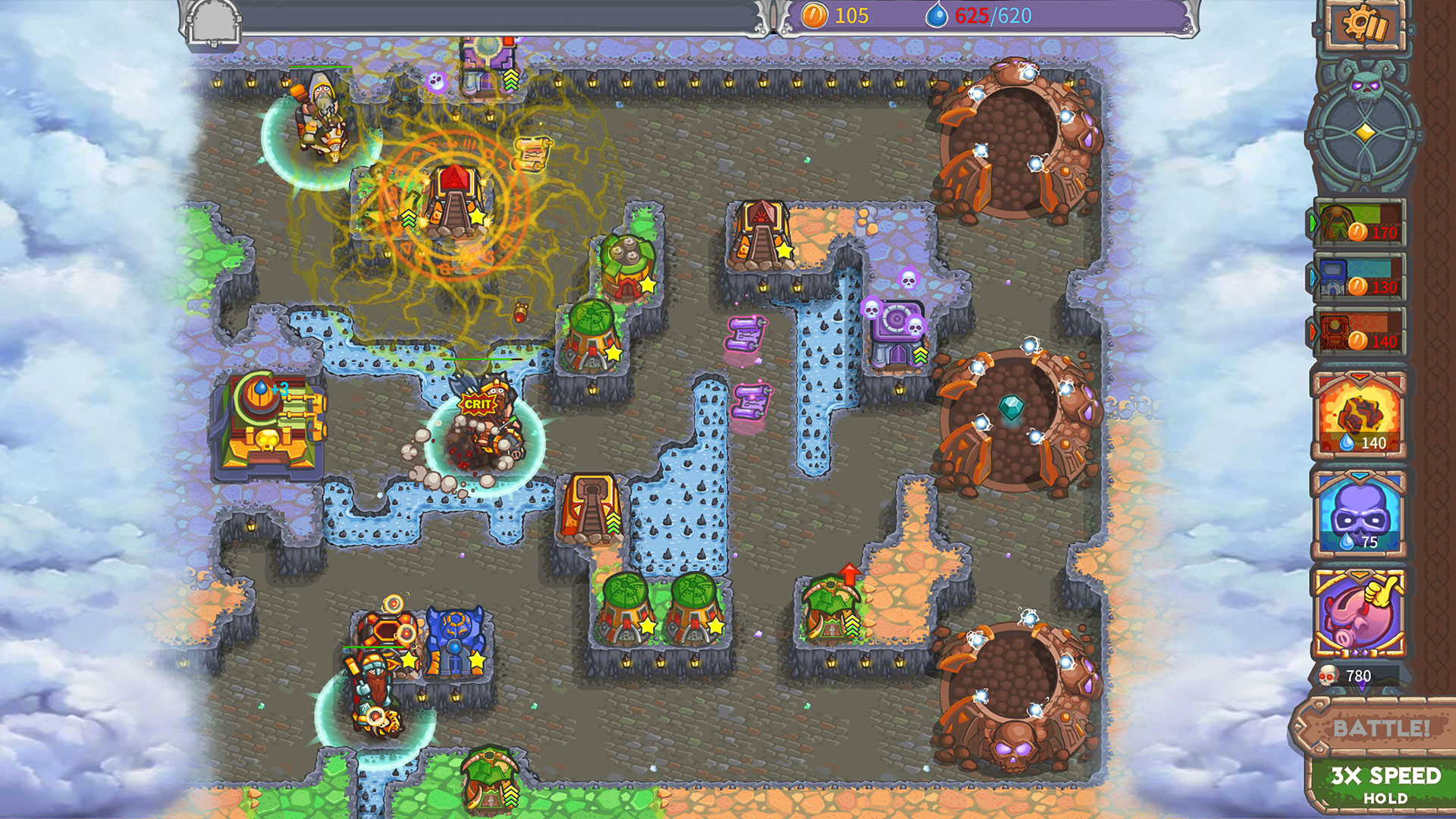 Cursed Treasure 2 Ultimate Edition - Tower Defense screenshot #2