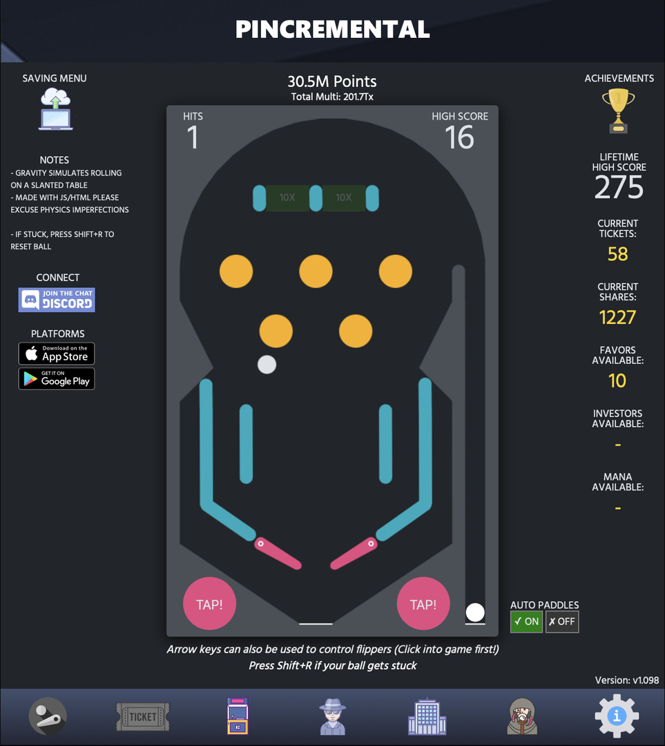 #1. Pincremental (Steam) 由: Makopaz