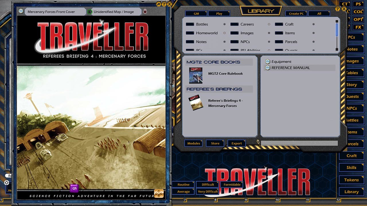 Fantasy Grounds - Referee's Briefing 4: Mercenary Forces screenshot 2