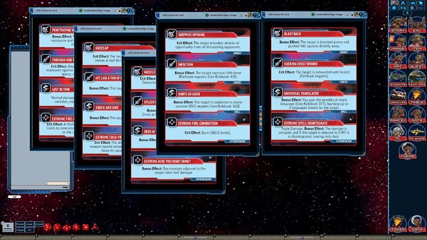 Fantasy Grounds - Starfinder RPG - Starfinder Critical Hit Deck