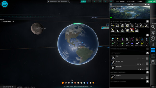 Solar Expanse - Space Exploration Manager