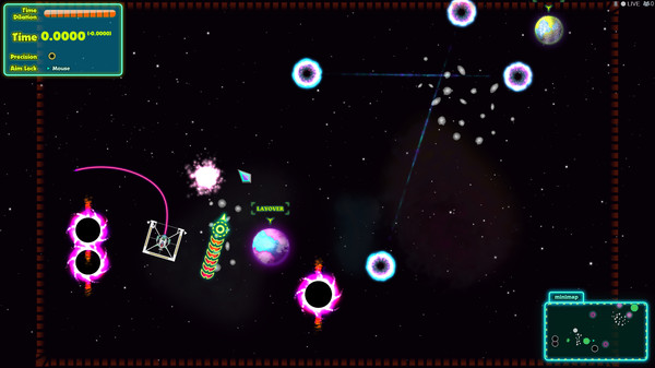 Screenshot z Spaceslingers
