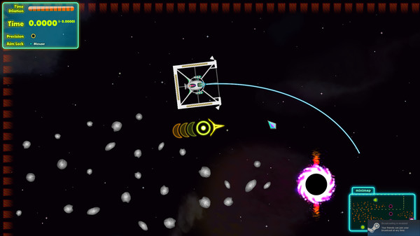 Screenshot z Spaceslingers