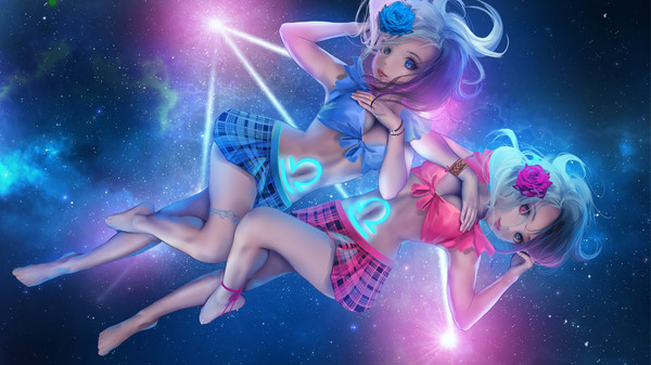 Screenshot of Zodiac Girls gameplay showing in-action mechanics