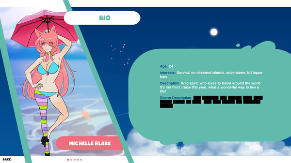 Screenshot z Rascallz: Tiki Tiki - Michelle Blake