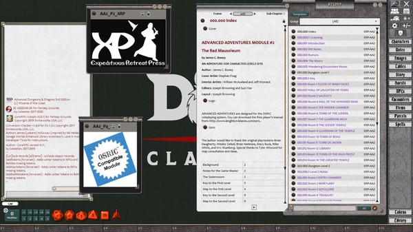Fantasy Grounds - Advanced Adventures #2: The Red Mausoleum