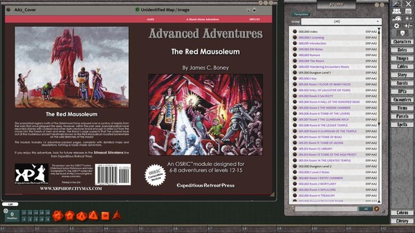 Fantasy Grounds - Advanced Adventures #2: The Red Mausoleum
