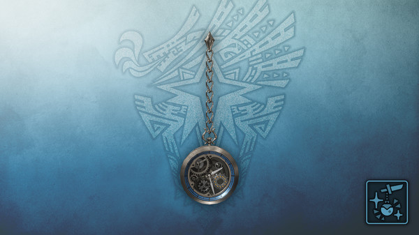 Monster Hunter World: Iceborne - Pendant: Mechanical Silver Watch