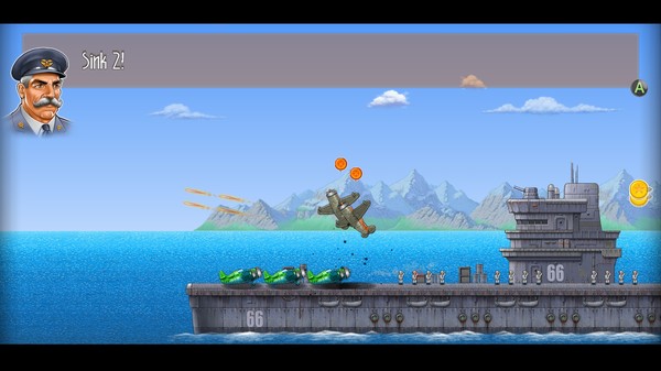 Screenshot z Rogue Aces Deluxe
