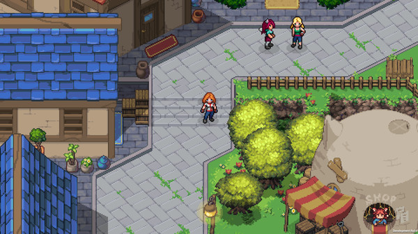 Screenshot z Flowstone Saga