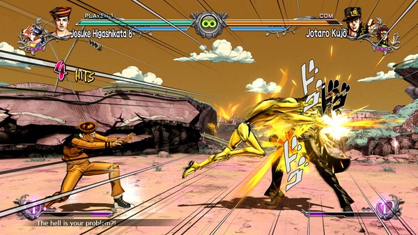 JOJO的奇妙冒险 群星之战 重制版-游戏截图