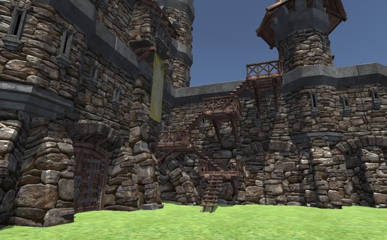 Screenshot z VR Time Machine Travelling in history: Medieval Castle, Fort, and Village Life in 1071-1453 Europe