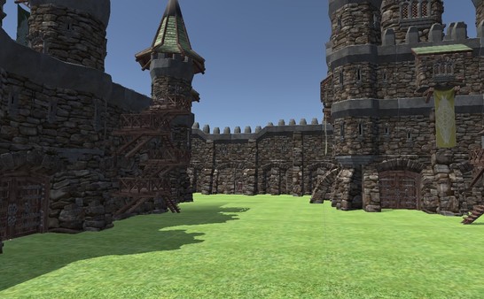 Screenshot z VR Time Machine Travelling in history: Medieval Castle, Fort, and Village Life in 1071-1453 Europe