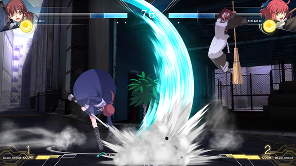 Screenshot z MELTY BLOOD: TYPE LUMINA