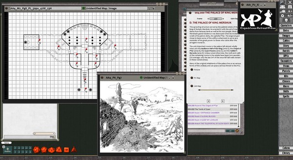 Fantasy Grounds - Advanced Adventures #4: Prison of Meneptah