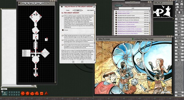 Fantasy Grounds - Advanced Adventures #4: Prison of Meneptah