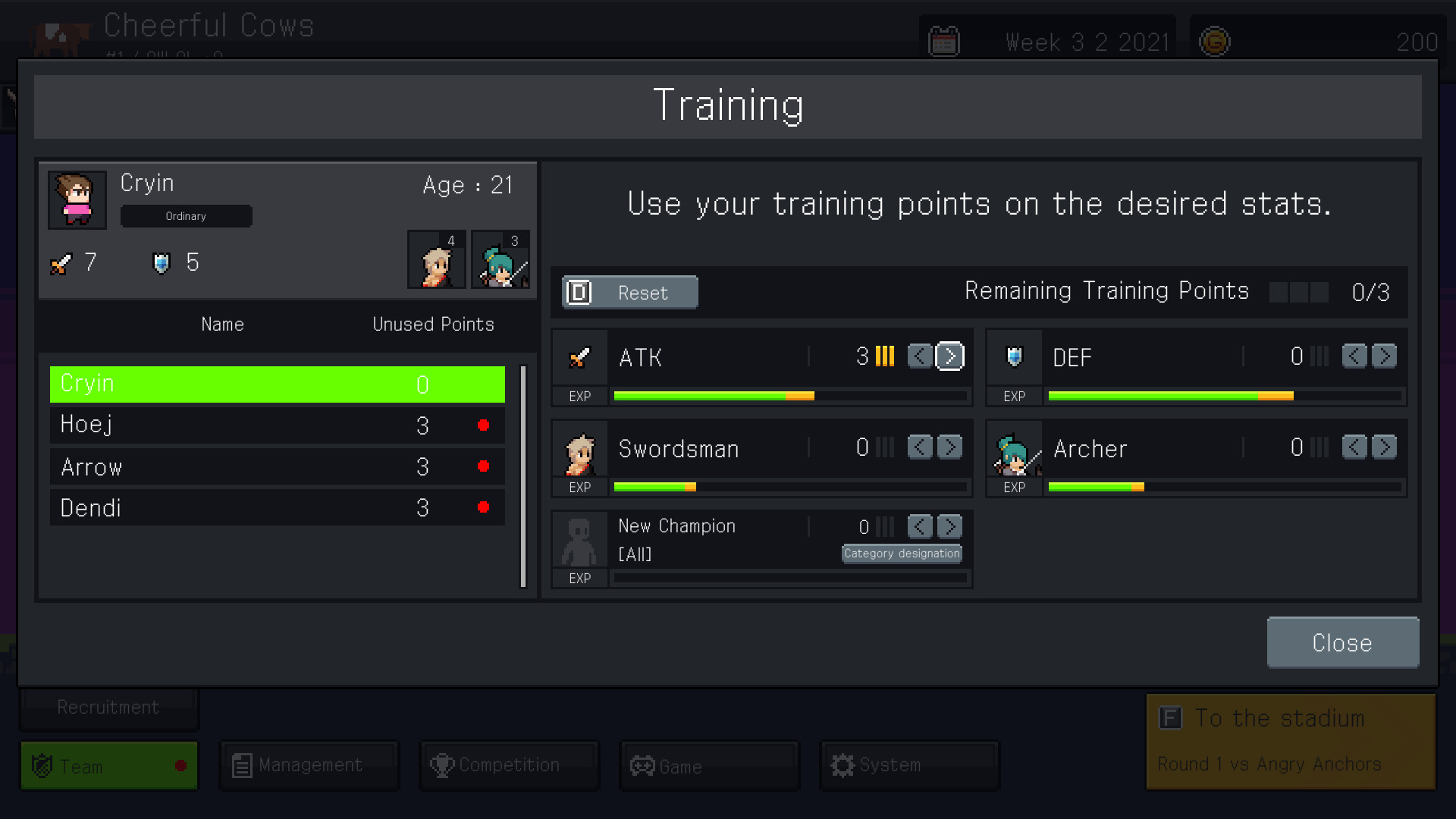 Teamfight Manager 截图
