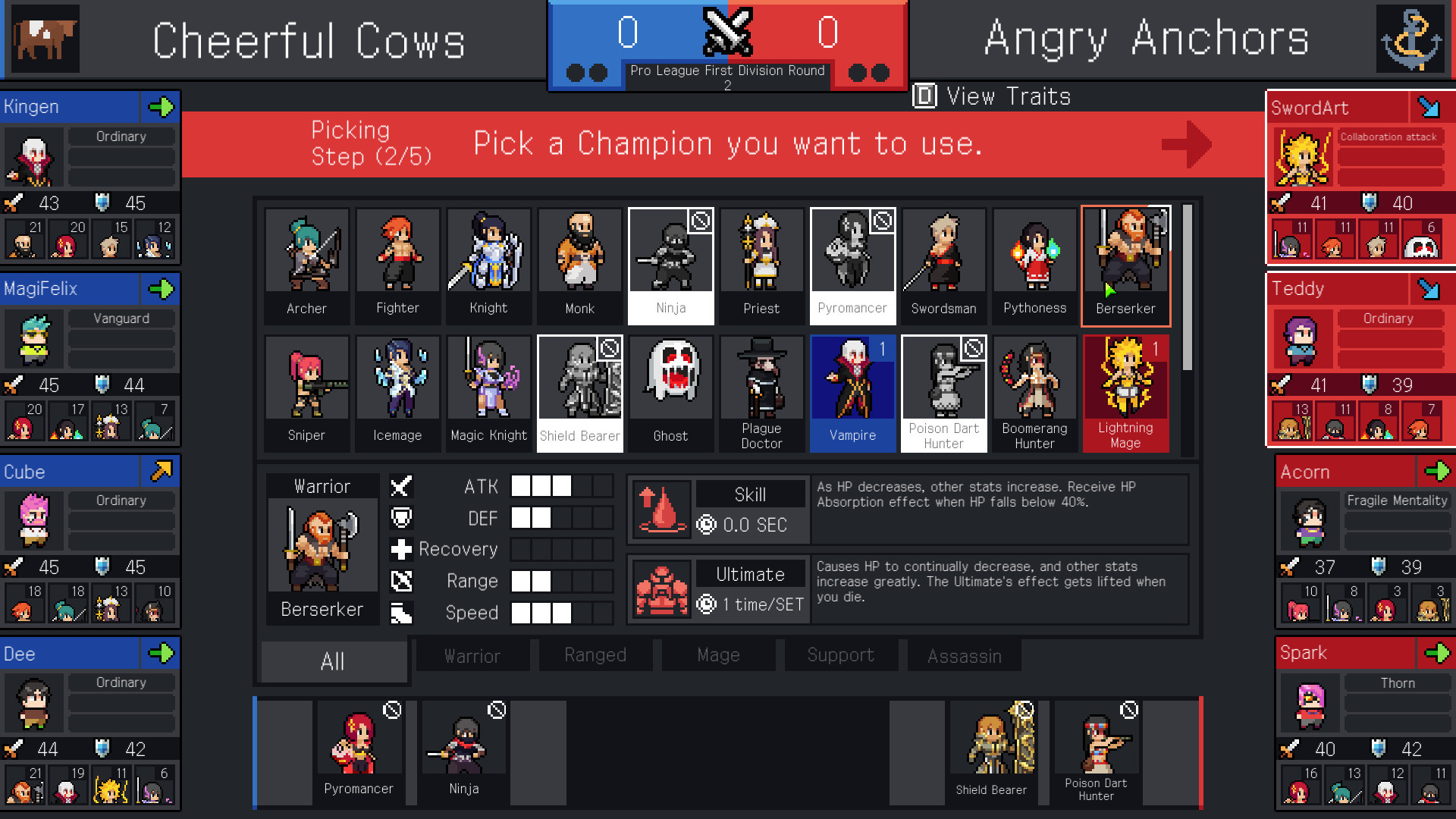 Teamfight Manager 截图