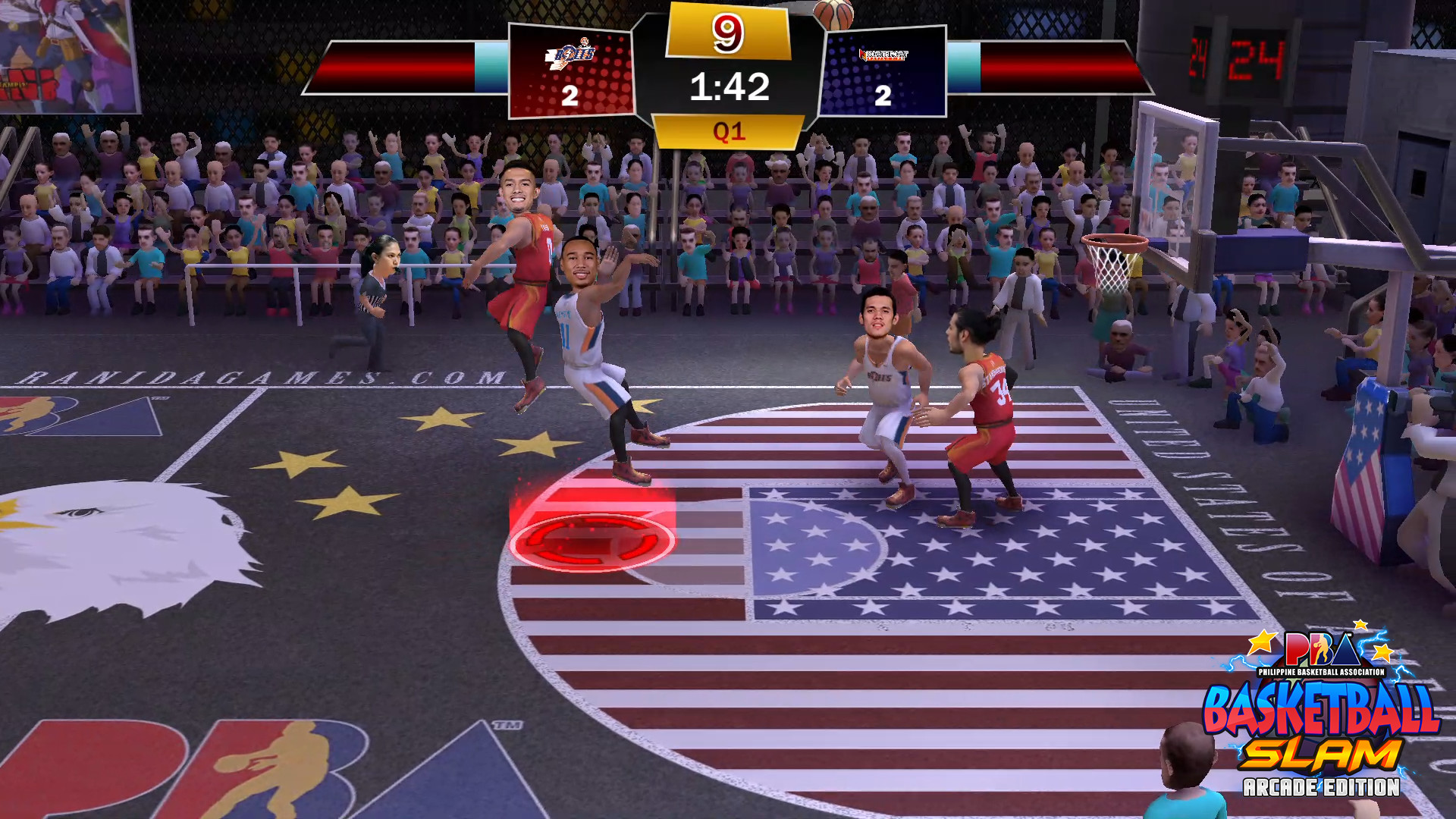 #1. PBA Basketball Slam: Arcade Edition (Steam) بواسطة: Ranida Games