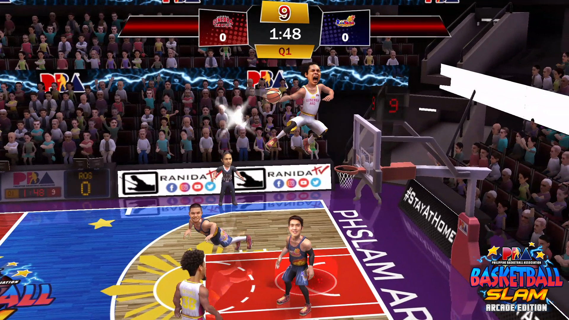 #3. PBA Basketball Slam: Arcade Edition (Steam) بواسطة: Ranida Games