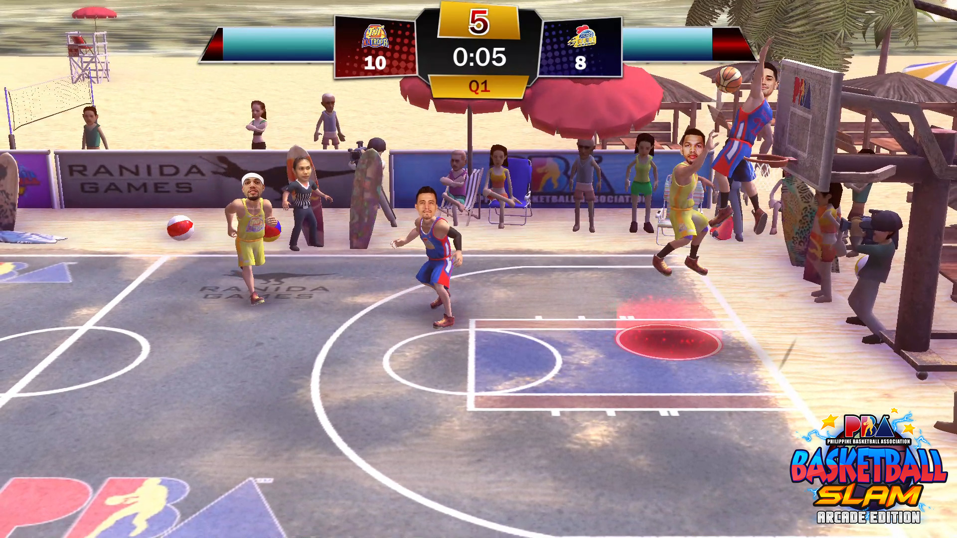 #4. PBA Basketball Slam: Arcade Edition (Steam) بواسطة: Ranida Games