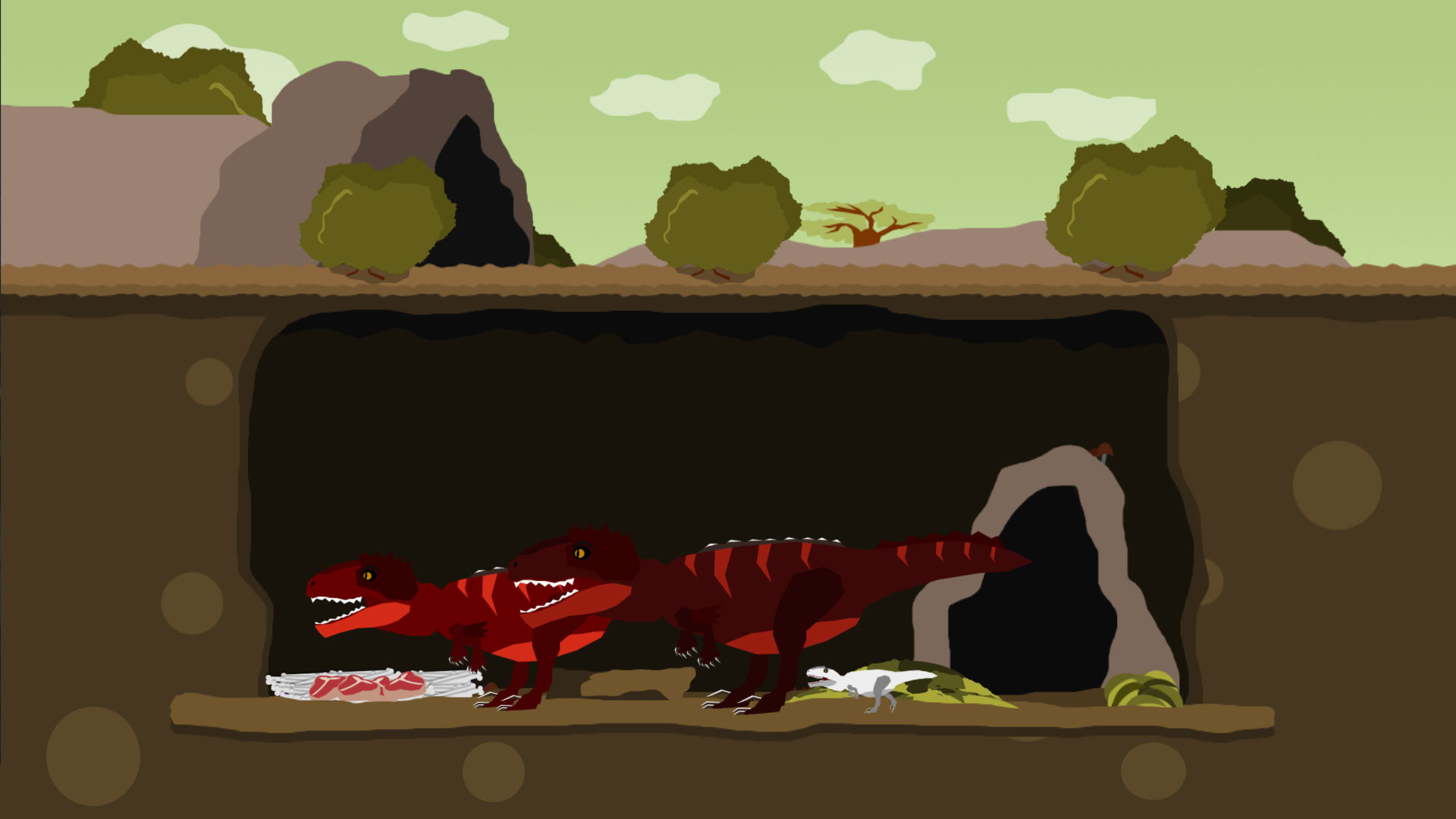 #3. Dino Nest (Steam) 由: Raptor Claw Games