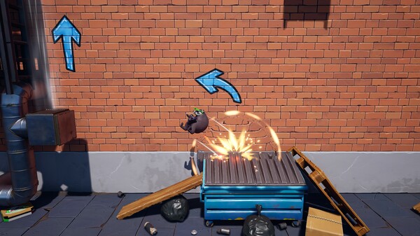 Screenshot z Raccoon Roller