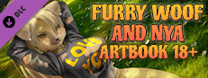 Furry Woof and Nya - Artbook 18+ game capsule image