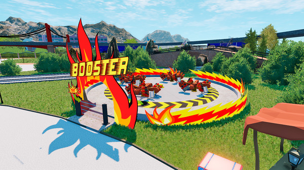 Screenshot z Booster Ride - Orlando Theme Park VR