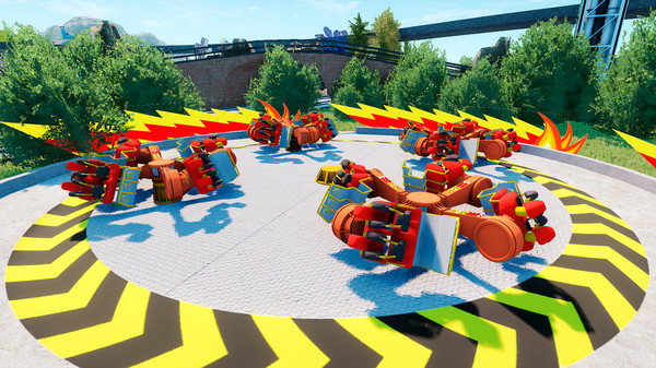 Screenshot z Booster Ride - Orlando Theme Park VR