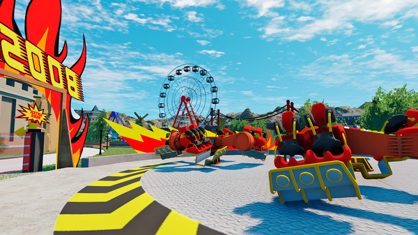 Screenshot z Booster Ride - Orlando Theme Park VR