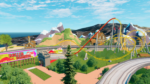 Screenshot z Roller Coaster - Orlando Theme Park VR