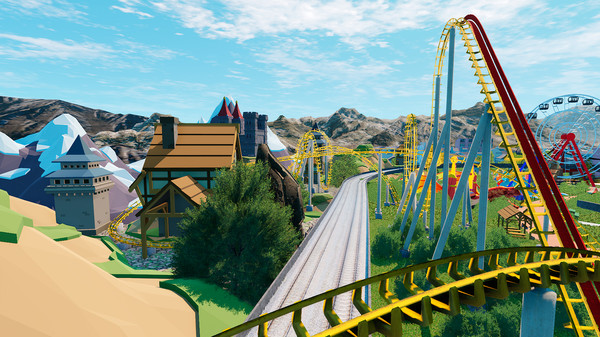 Screenshot z Roller Coaster - Orlando Theme Park VR