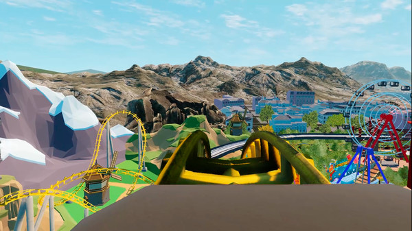 Screenshot z Roller Coaster - Orlando Theme Park VR