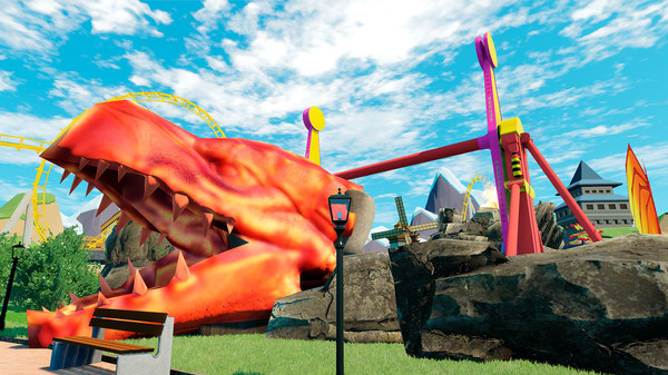 Screenshot z Top Spin Ride - Orlando Theme Park VR