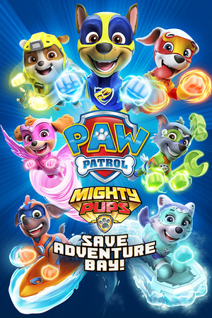 PAW Patrol Mighty Pups Save Adventure Bay cover art