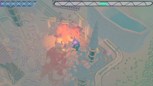 Screenshot z Mecha Destruction